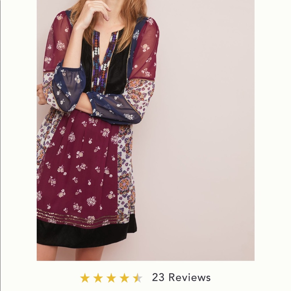 Like-New Anthropologie Party Dress XS Petite